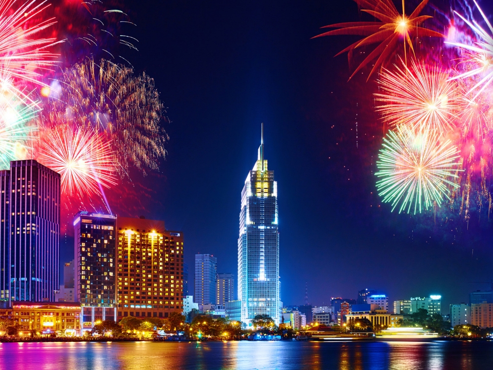 Ho Chi Minh by night